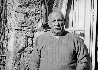 Photo de Pablo Picasso, le 3 février 1968 - AFP