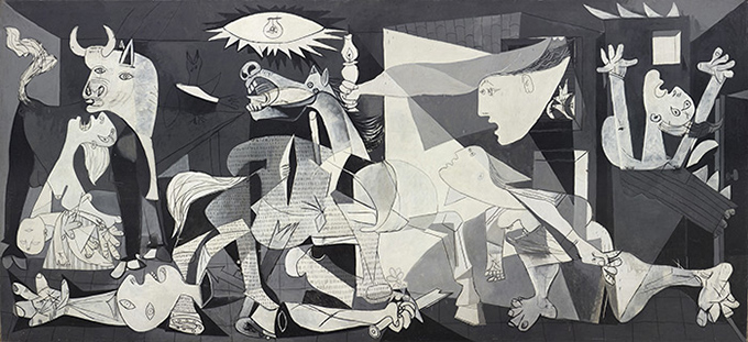 Guernica, de Pablo Picasso, Musée Reina Sofia, Madrid © Succession Picasso 2023