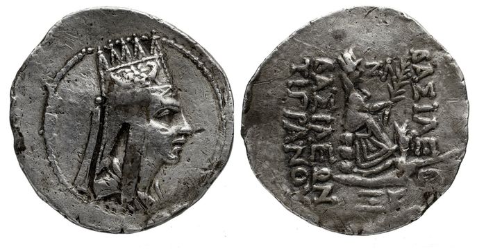 Monnaie de Tigrane le Grand