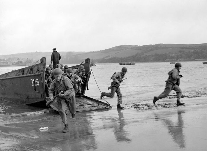 Soldats américains débarquement 1944